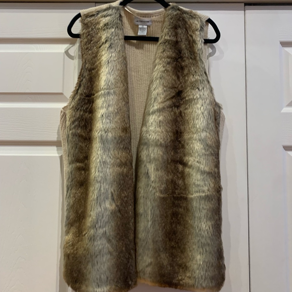 Faux Fur Vest - Women’s - Size XXL